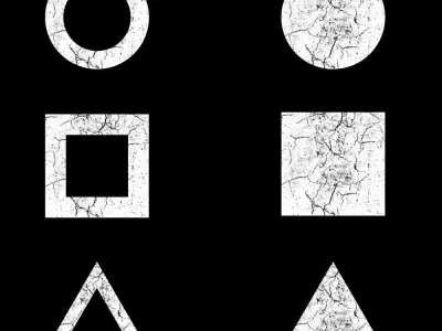 Road and Street Alpha Maps Texture