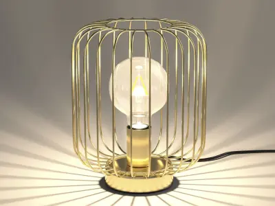 FLAGGSKEPP - Table lamp 3D model