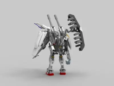 Gundam RX-78 Orc Battle 3D model