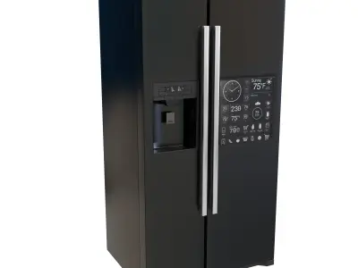 Fridge-freezer Bosch 3D model 3D model