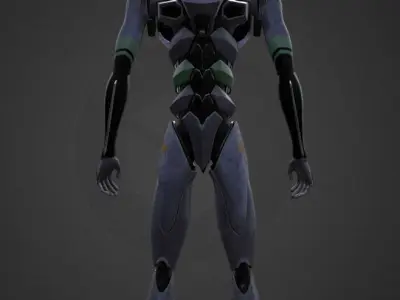 EVA Giant Robot Low-poly 3D model