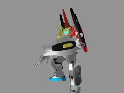 The Mecha Attacker 6 3D model