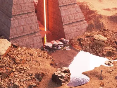 The Land of Old Gods 3D model