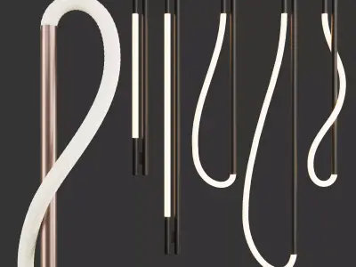 5 LUKE LAMP CO Pendant  Leto-Artemis-Surrey 3D model