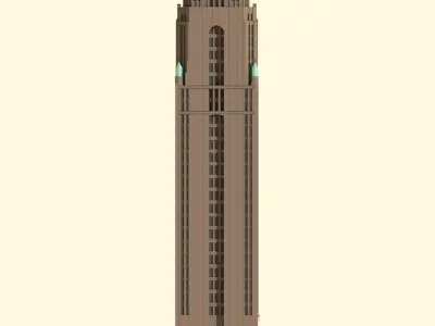 Bush Tower 3D print model