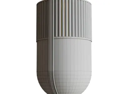 Dario Chandelier three shades 3D model
