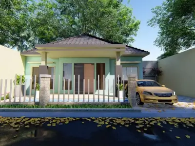 1 Floor Home Design 3D print model