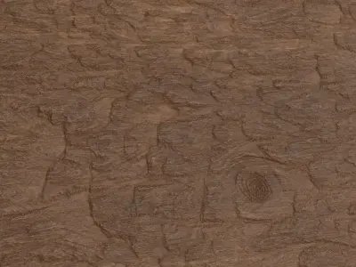 Weathered Rustic Nailed Wood Decking PBR Seamless Texture