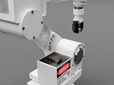 Industrial Robot 3D model