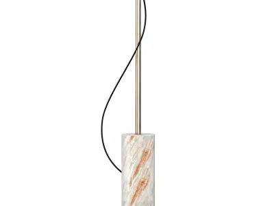 Floor lamp F037 3D model