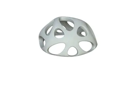 SciFi Cube Object No 56797 Low Poly Shape Low-poly 3D model