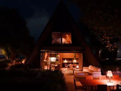 2026 Modern Modular House 19 for Blender Eevee and Cycles 3D model