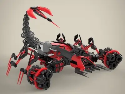 Robotic Scorpio 3D model