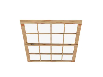 Single Hung Window 3D model