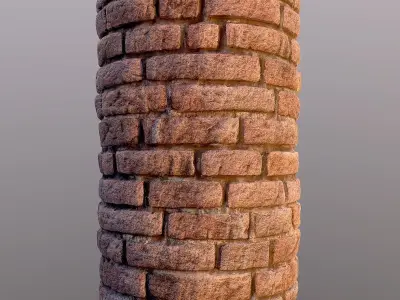 Brick Wall 01 PBR Texture Texture