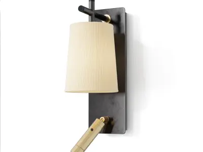 DOWNTOWN Wall Light Low-poly 3D model