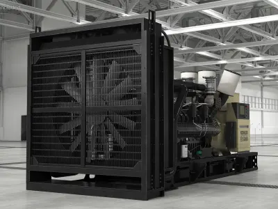  Kohler Diesel Generator Sand Color 