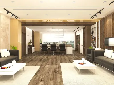 OFFICE INTERIOR-1 3D model
