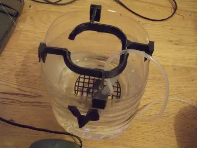 Mini hydro garden recycled 3D print model