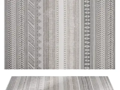 Carpet Bonic by Divan ru Low-poly 3D model