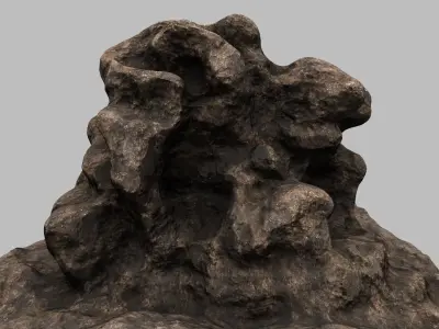 Rock Mount 3D model purchase