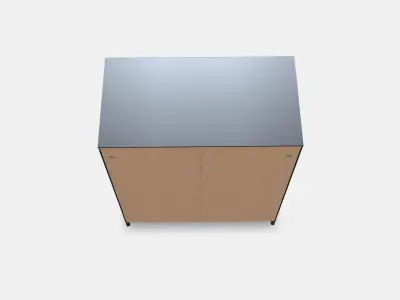 BRIMNES Cabinet with doors 3D model