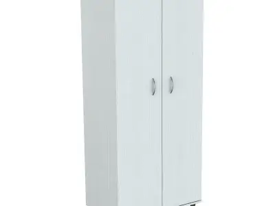 Laricina-white Cannady Armoire 3D model