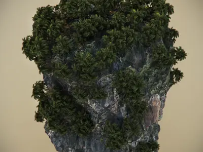 Thailand Rock 5 3D model