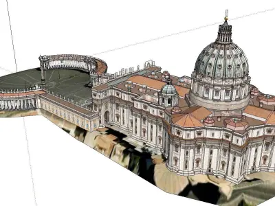 Architecture-Religion-God-Culture-Temple-047 3D model