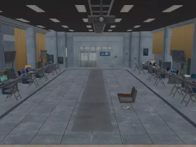 command center 3D model