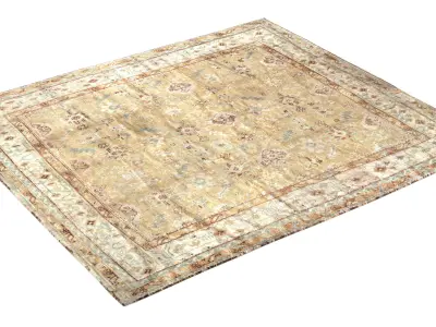 Carpets vintage turkish vol 01 3D model