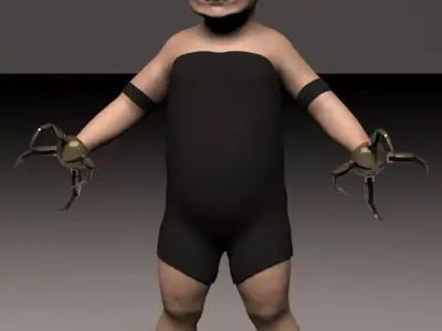 Babybot X-1 aka Keith 3D model