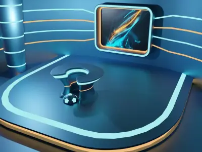 Super 3D model STUDIO  Free 3D model