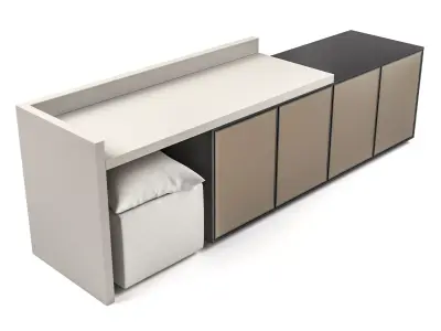 Universal Furniture - Nina Magon Heath Entertainment 3D model