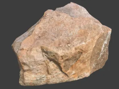 Joy Stone Low-poly 3D model