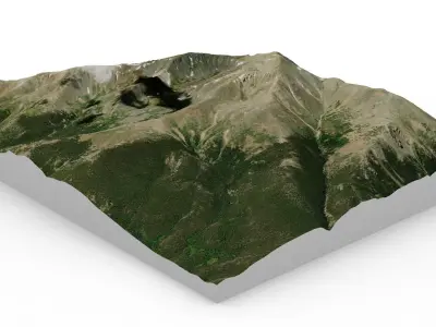 Mount Elbert 3D model