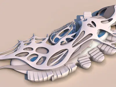 0007 - Museum Aquarium 3D model