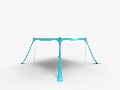 Beach Tent Canopy Sun Shelter 3D model
