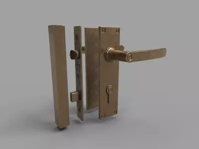 Door Knob CG48 3D model