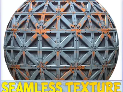 Sci-FI Seamless Texture Texture 25
