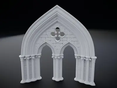 Gothic Arch 3D print model