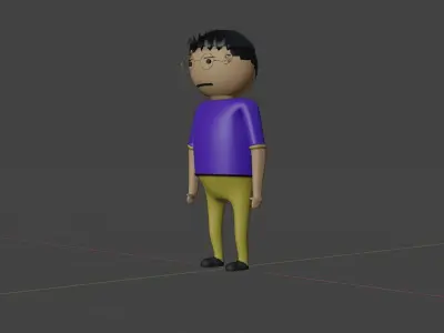 Gulli  Gulli Bulli Make Joke of Horror Character 3D model
