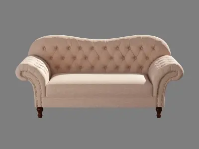 SOFA 2 SEAT  Low-poly 3D model