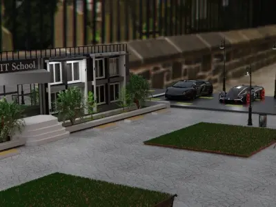EXTERIOR design  3D model purchase