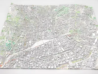 Cityscape Nice France 3D model purchase