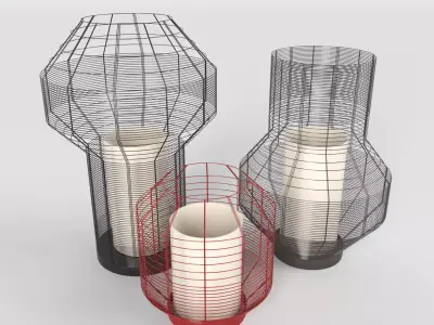 Lamps  from the MESH collection Free 3D model