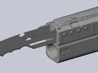 Predator Wrist Blade Weapon Model 3D print model