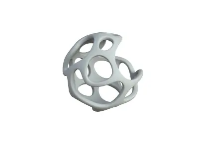 SciFi Cube Object No 23267 Low Poly Shape Texture