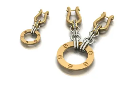 pendantearring 3D print model