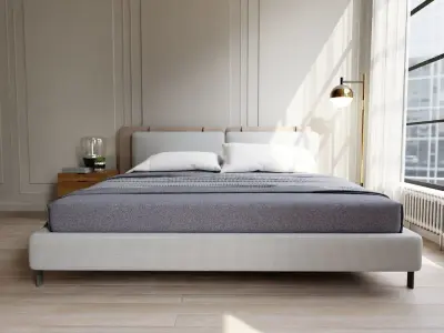 Interior Bedroom design scene 09 3D model